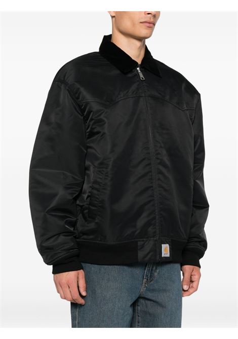 giacca santa fe alumni uomo nera CARHARTT WIP | I03514731Y.XX